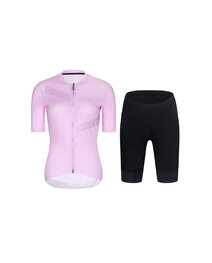 RIVANELLE maillot corto y pantalón corto - CRYSTELLE - negro/rosa